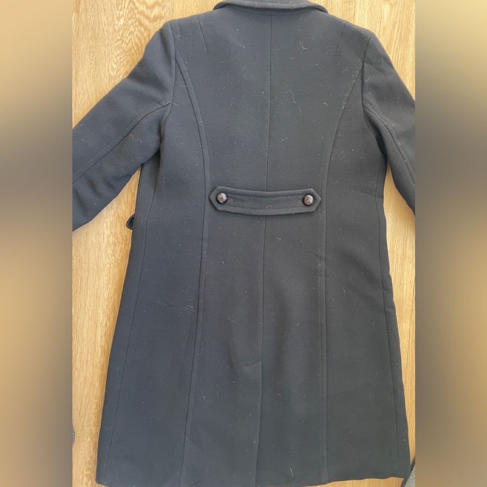 J Crew  Elegant Black pea Coat - Picture 3 of 9